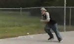 Funny Video - Rollerblade Trick No. 9: Basecap Front Flip