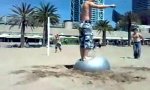 Gymball Sandflip