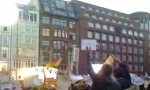 Angela Merkel vs Yeah-Flashmob in Hamburg